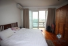 Good quality lake view 2 bedrooms apartment for rent in Truc Bach, Hanoi